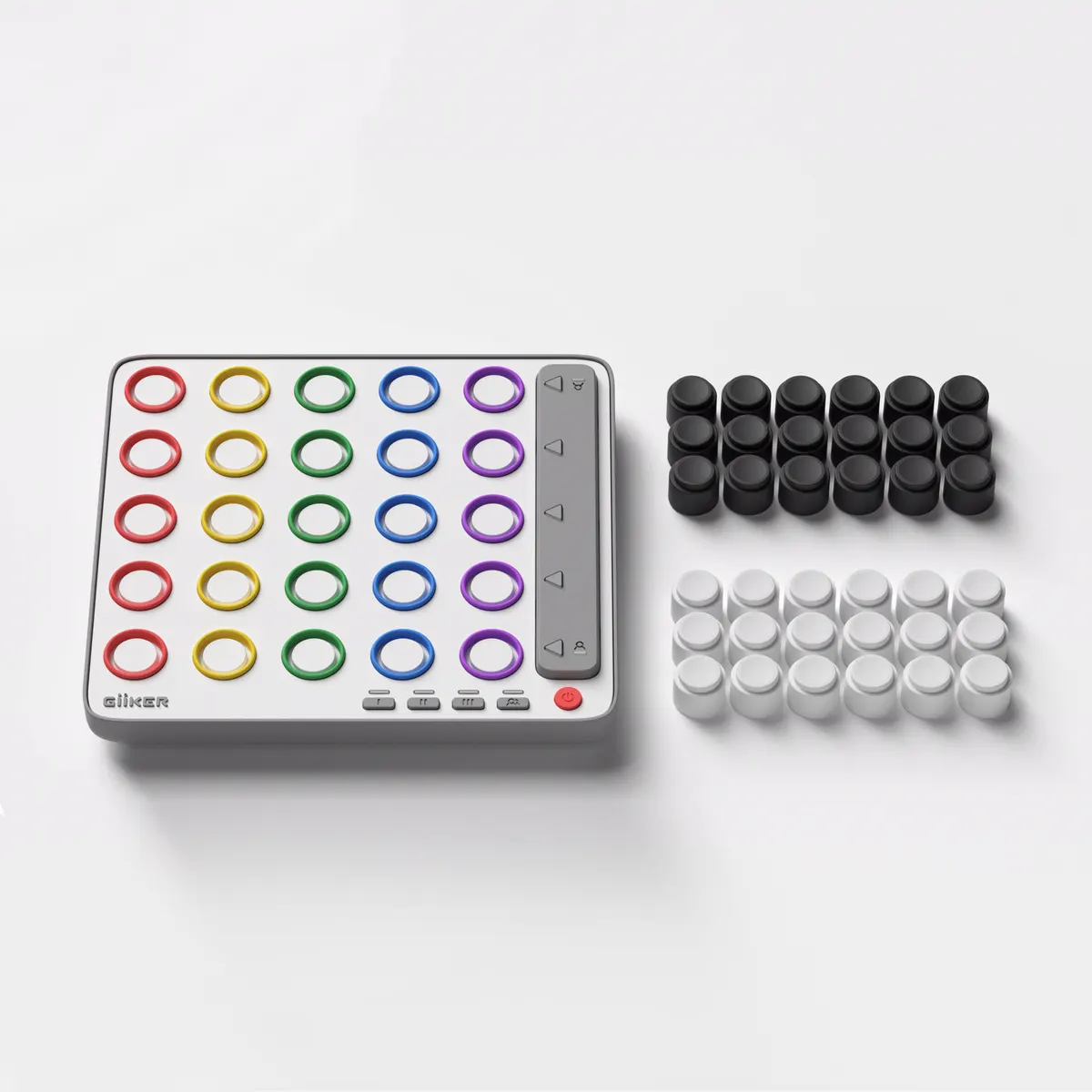 Tablero del Smart Four y sus 64 fichas