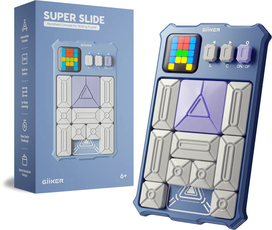 GIIKER Super Slide lavanda con su caja